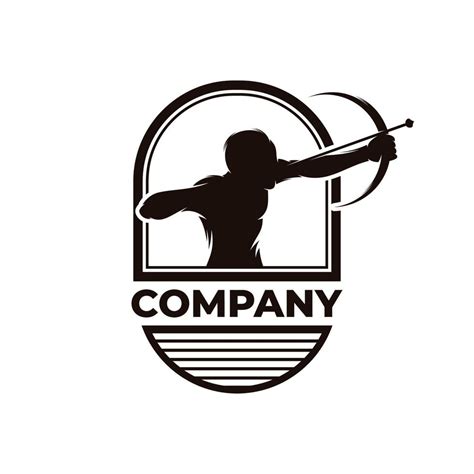 Archery logo design template inspiration 21786539 Vector Art at Vecteezy