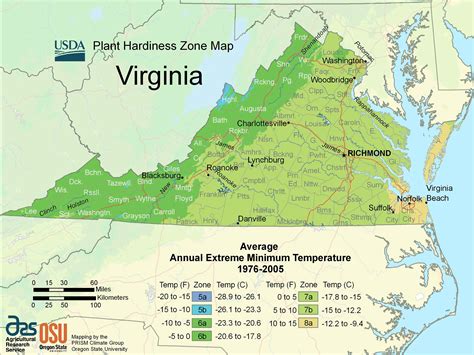 West Virginia Planting Zone Map