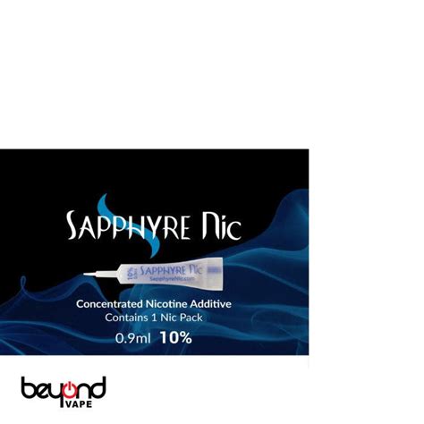 Sapphyre Vape Pure Nicotine Pouches Beyond Vape