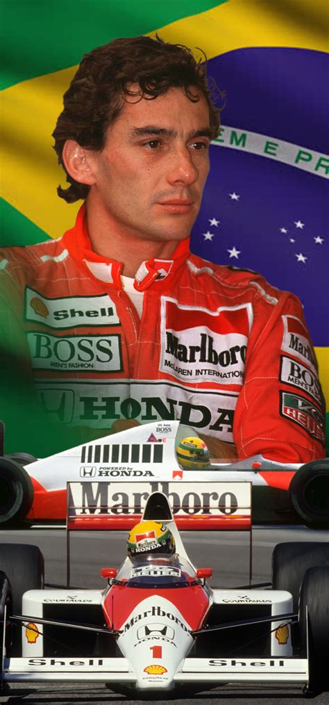 Wallpaper I Made With The One And Only Ayrton Senna Formula1 Formula