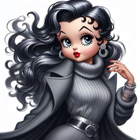 Betty Boop Stunning Creations By Tashar In 2024 Betty Boop Art