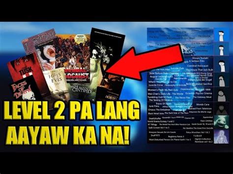 DISTURBING HORROR FILMS ICEBERG Horror Cinema Iceberg Explained In