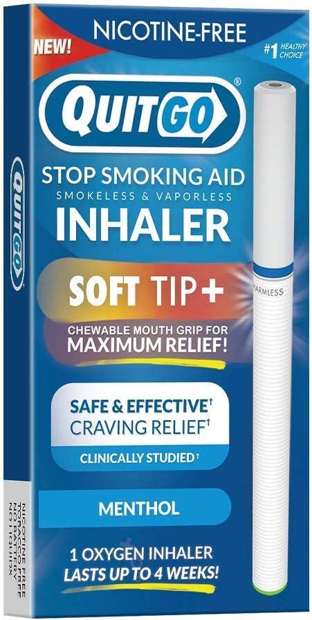 Quit Smoking Aid Oxygen Inhaler Soft Tip Chewable Filter To Help Curb