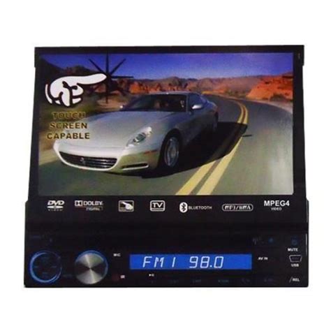 Dvd Player Automotivo Pyramid Pd Bt Tv Usb Sd No Paraguai