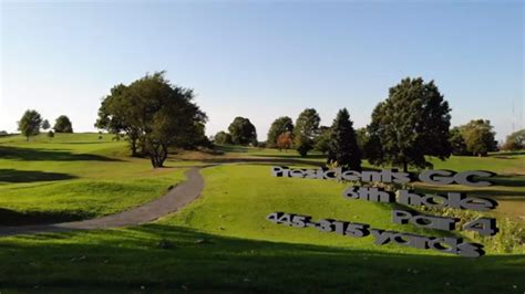 The Par 4 6th Hole At Presidents Golf Course In Quincy Ma Youtube