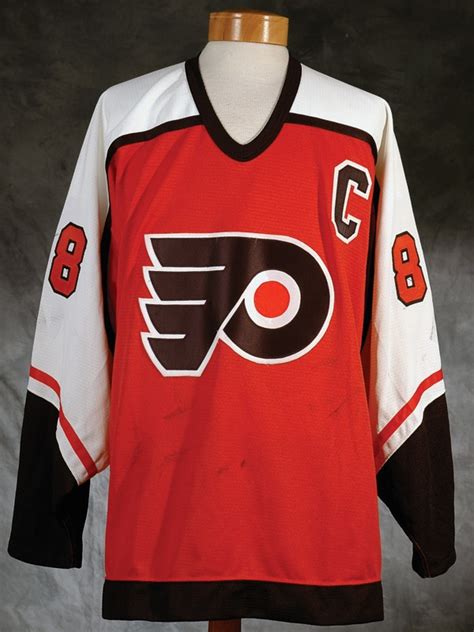 1996-1997 Eric Lindros Philadelphia Flyers Game Worn Jersey