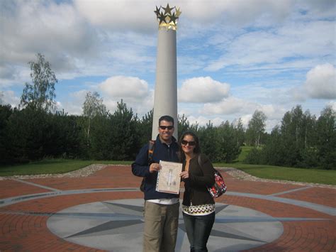 The Geographical Center of Europe- Lithuania - Michael W Travels...