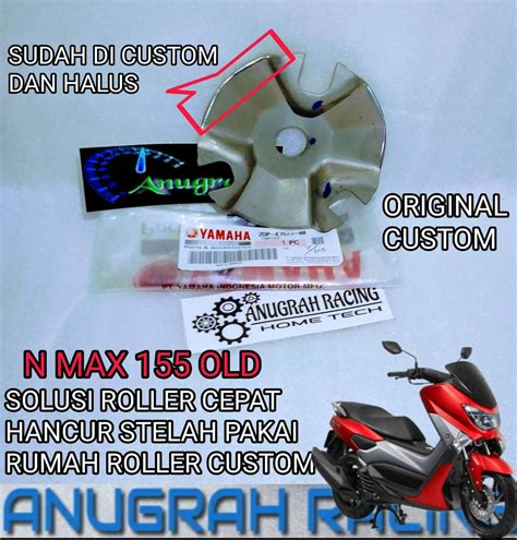 Plate Ramp Cham Besi Tutup Rumah Roller Original Custom Pnp N Max