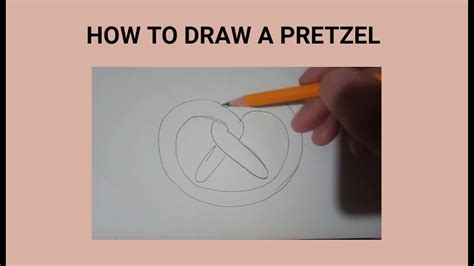 How To Draw A Pretzel Youtube