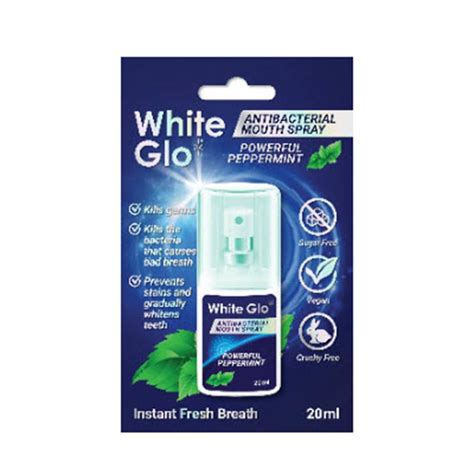 Buy White Glo Fresh Breath Mouth Spray Peppermint 20ml Online At Epharmacy®