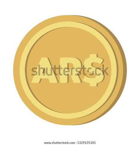 Currency Money Symbols Icon Argentine Peso Stock Vector (Royalty Free ...