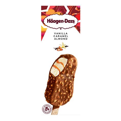 Haagen Dazs Stickbar Ice Cream Vanilla Caramel Almond Ntuc Fairprice