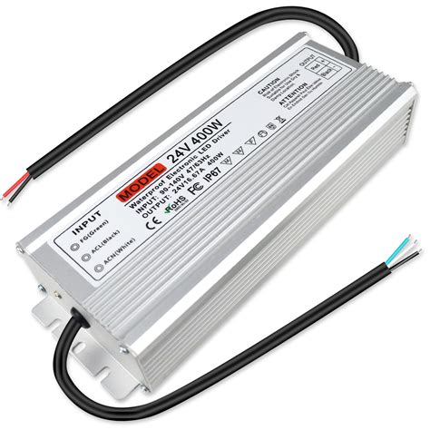 24v 400w Led Power Supply Ip67 Waterproof Outdoor Power Supply Ac 90 140v To Dc