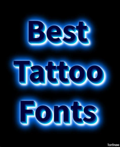 Best Tattoo Fonts Text Effect And Logo Design Font