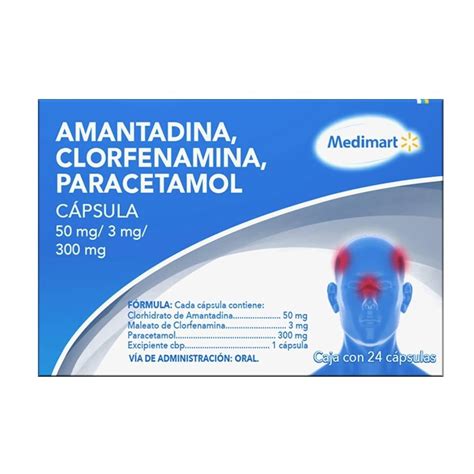 Amantadina Mg Clorfenamina Mg Paracetamol Mg Medimart