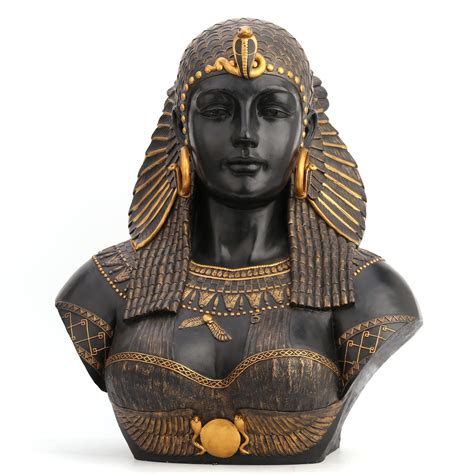 Egyptian Queen Cleopatra Statue Art Deco Egyptian Queen CLEOPATRA On
