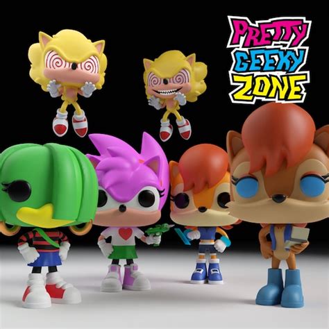 Funko Pop Sonic Characters Susihomes