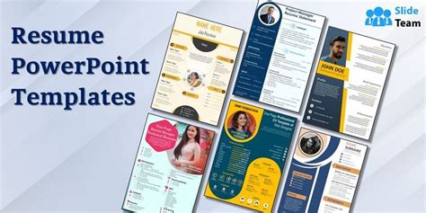 Resume PowerPoint Templates in 2022 | Resume, Powerpoint templates ...