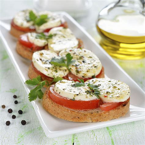 Recette Toasts Tomates Et Mozarella