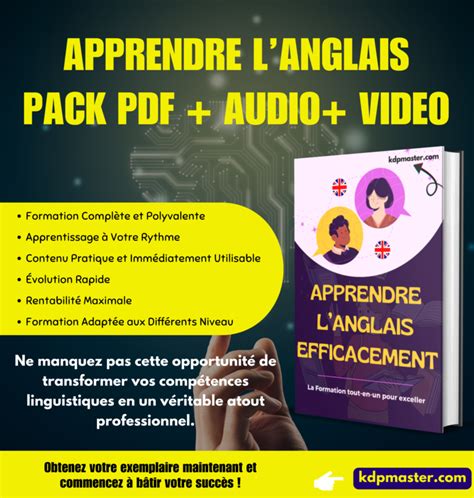 Apprendre LAnglais Efficacement La Formation Tout En Un Pour