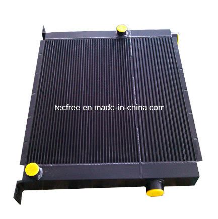 Aluminum Construction Machinery Air To Air Bar Plate Radiator Cooler