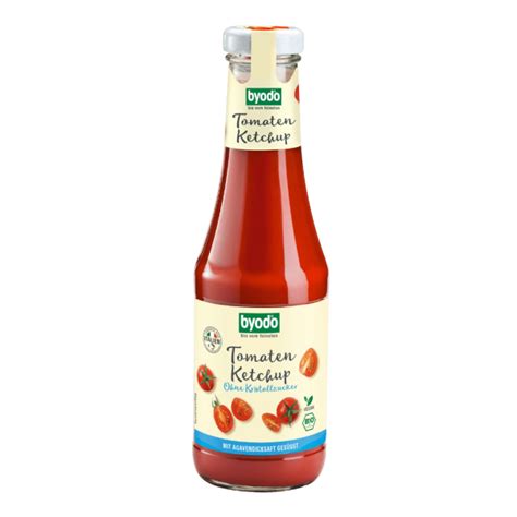 Bio Tomaten Ketchup Ohne Kristallzucker Von Byodo Bei Greenist De