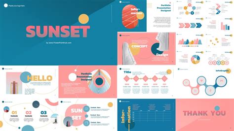 Free Sunset PowerPoint Template - Powerpoint Hub