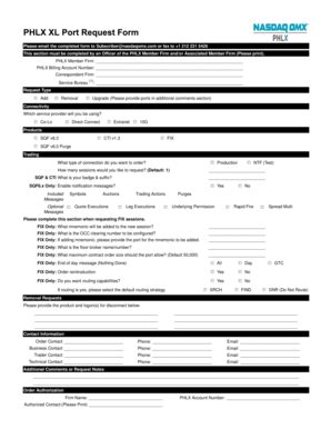 Fillable Online Please Email The Completed Form To Subscriber Nasdaqomx