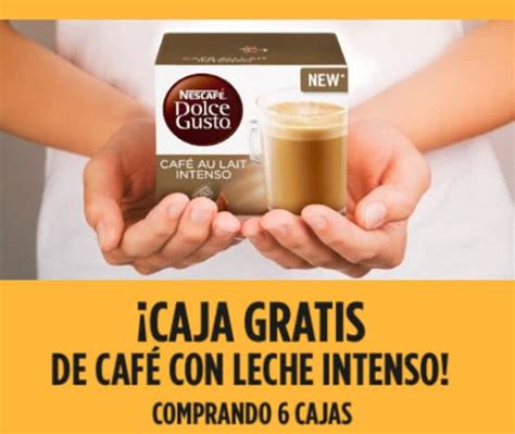 Te llevas una caja de café con leche intenso al comprar 6 cajas en