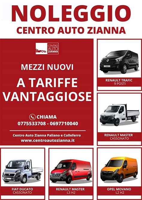 Vendita E Noleggio Auto E Veicoli Commerciali Centro Auto Zianna