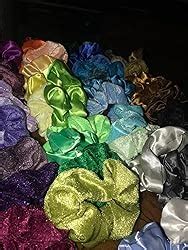 Amazon Velvet Silk Satin Scrunchies For Hair Zzicen High