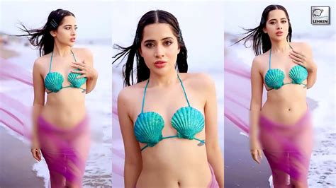 Viral Video Of Urfi Javeds Hot Mermaid Look In Minimum Clothes