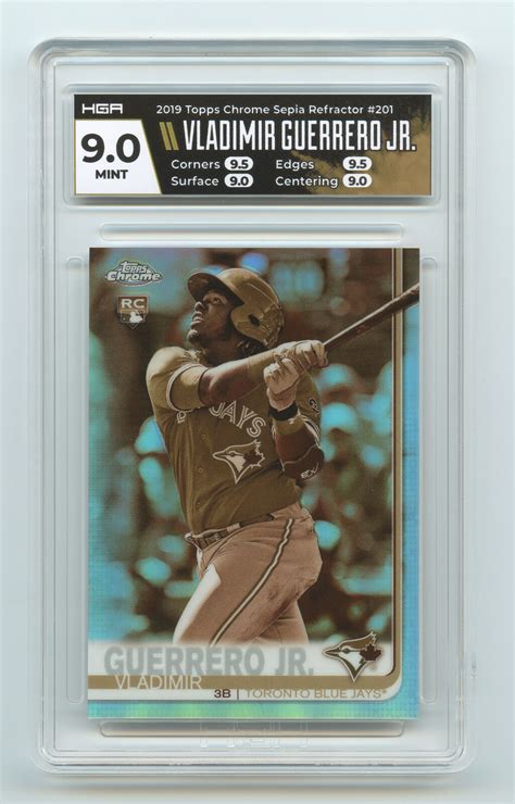 Topps Chrome Sepia Refractor Vladimir Guerrero Jr Rc For