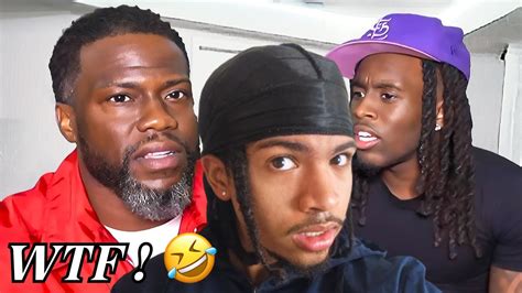 Kai Cenat And Kevin Hart Too Funny 😭😭🤣 Reaction By Justin Dylan Youtube