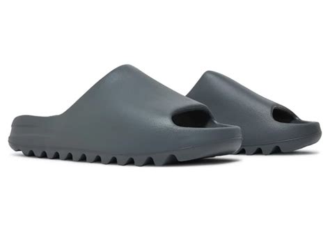 Adidas Yeezy Slides Slate Grey Id2350 Release Date Sneaker News