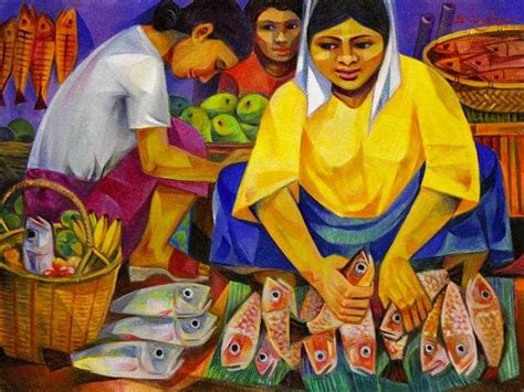 Vicente Manansala Fish Vendors