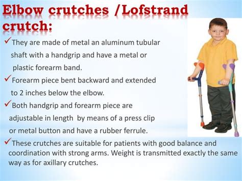 CRUTCH WALKING | PPT