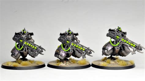 Necron Heavy Lokhust Destroyers Redgobbo