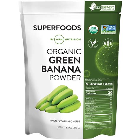 Superfoods - Organic Green Banana Powder – MRM Nutrition