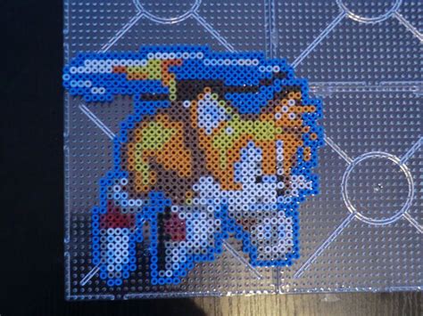 Tails Fly Perler Patterns Perler Beads Pixel Art Pattern