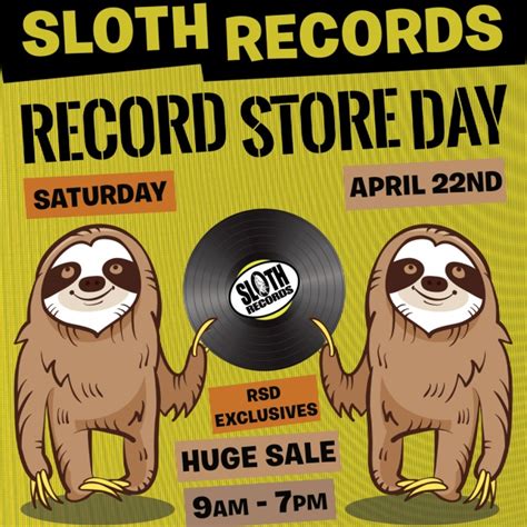 Record Store Day 2023 | Sloth Records