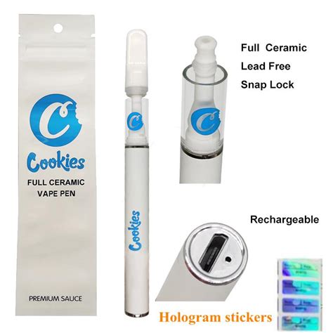 Cookies Disposable E Cigarettes 0 50ml All Full Ceramic Vape Pens