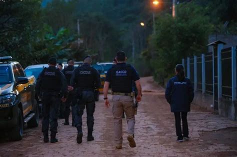 Grande operação policial desarticula organização criminosa na Serra