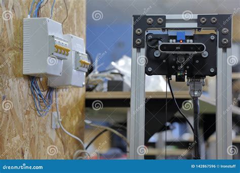 3D printing equipment stock photo. Image of processing - 142867596