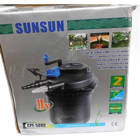 Sunsun Grech Cpf Pond Filter With Uv Wpond Filter