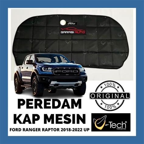 Jual Peredam Panas Suara Kap Mesin Mobil Ford Ranger Raptor Ori Vtech