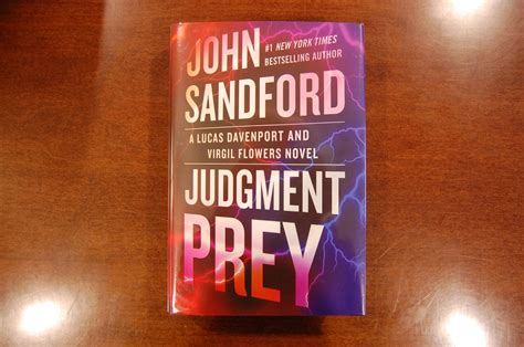 John Sandford Judgment Prey Signed Dated St Edition Ebay