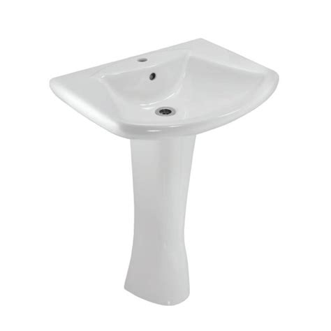 Jaquar Wall Hung Basin With Full Pedestal LYS WHT 38801 LYS WHT 38301