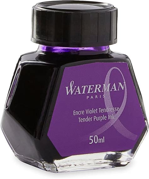 Waterman Ink For Fountain Pens Ml Tender Purple S