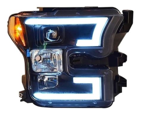 Faros Led Lupa Drl Tipo Raptor Ford F150 Lobo 2016 2018 Mercado Libre